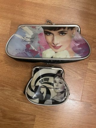 2 monederos de Audrey Hepburn