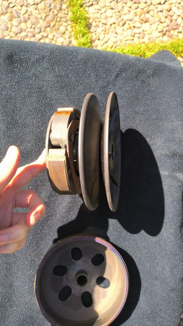 Embrague y variador original para Honda Shi 125