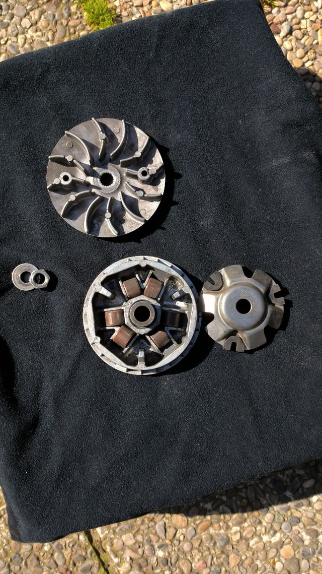 Embrague y variador original para Honda Shi 125