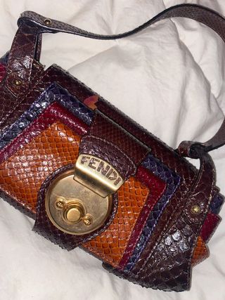 Borsa Fendi Tuc Bag Pitone
