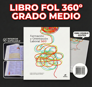 Libro FOL 360 Grado Medio Editex - Impecable