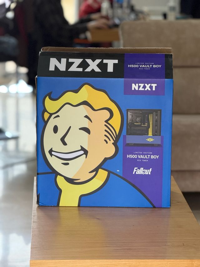 Caja torre pc nzxt H500 Vault Boy edición limitada