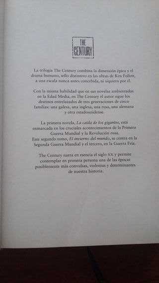 El invierno del mundo (The Century 2) (Spanish Edi