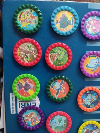 Tazos pokemon roks