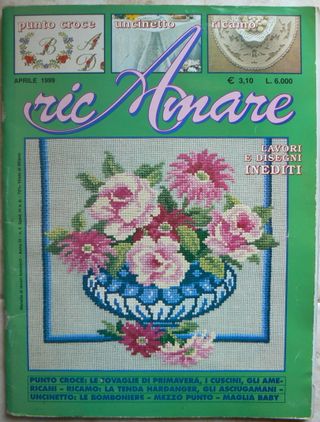6 riviste RICAMARE (1997-1998-1999)