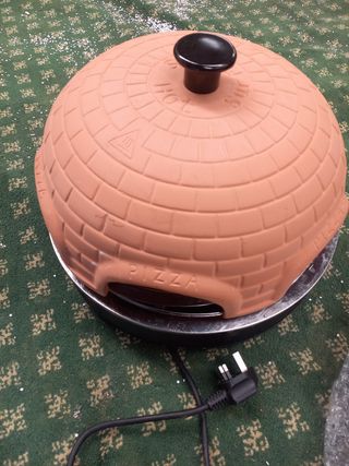 Horno para pizza eléctrico profesional con tapa