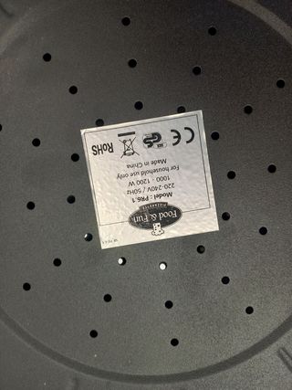 Horno para pizza eléctrico profesional con tapa