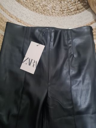 Leggings cuero 
