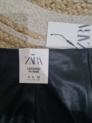 Leggings cuero 