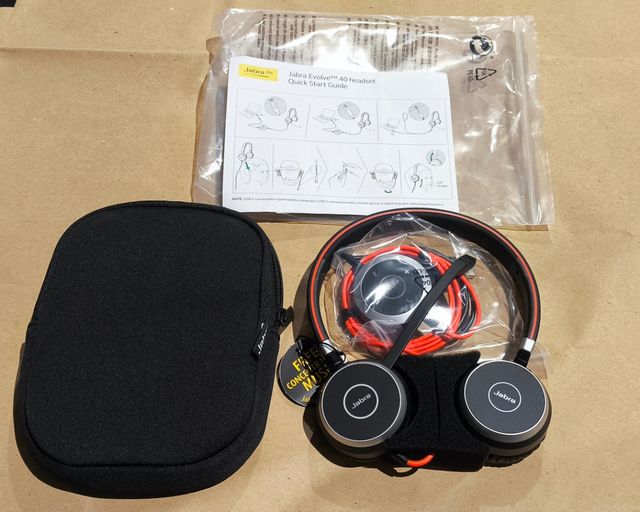 Auriculares Jabra evolve 40 headset