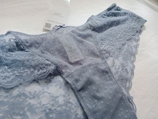 Braga brasileña ancha encaje Women's Sec