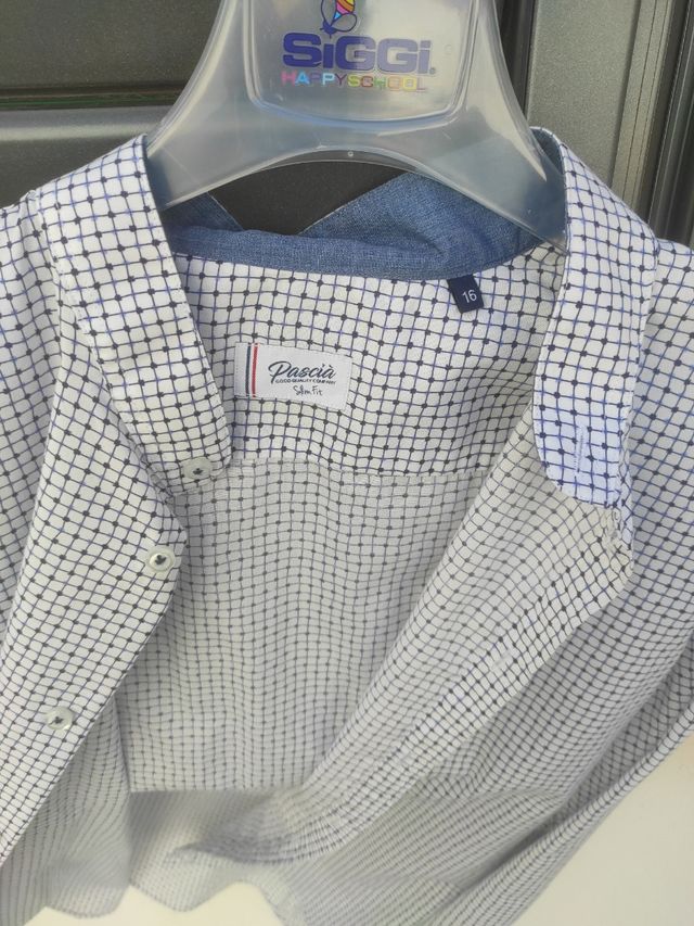 Camicia da ragazzo età 16 anni pascia