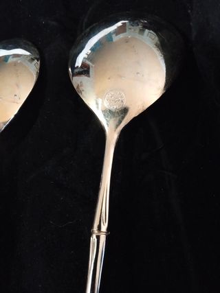 posate da servizio placcato argento