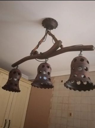 Lamparas rusticas