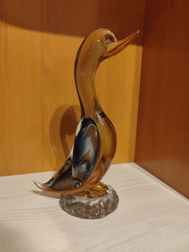 Pato dé cristal de murano