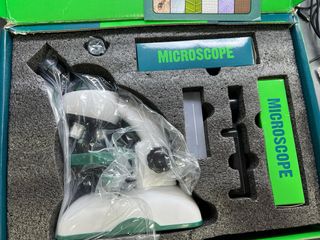 LEIDIMUS Green  Juego de microscopio portátil