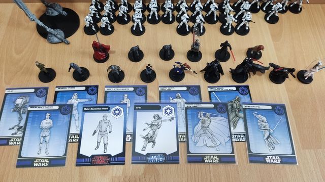 Pack juego Star Wars Miniatures Imperio 1