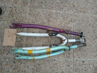 Horquillas de bicicleta de 26 y 24 "