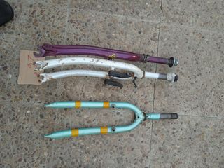 Horquillas de bicicleta de 26 y 24 "
