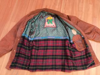 Giaccone vintage in pelle made in Italy