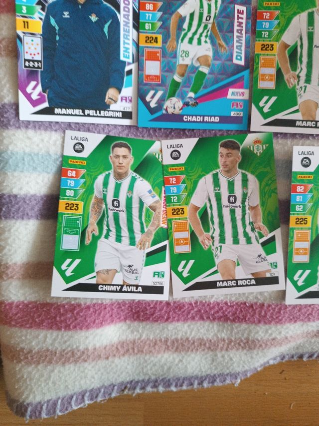 Fan set R. Betis Balonpié Adrenalyn23-24