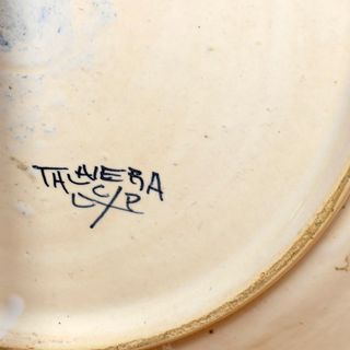 Plato grande Talavera. Art0138.