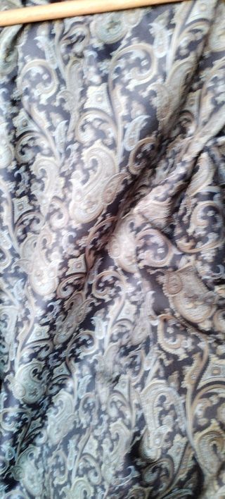 Abrigo de mutón azul