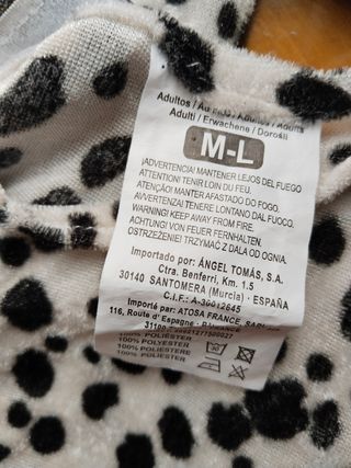 Disfraz Dálmata adulto