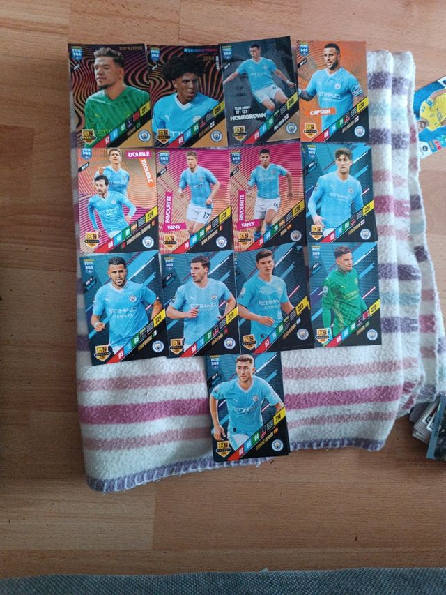 Fan set Manchester City Adrenalyn 23-24