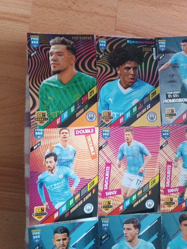 Fan set Manchester City Adrenalyn 23-24