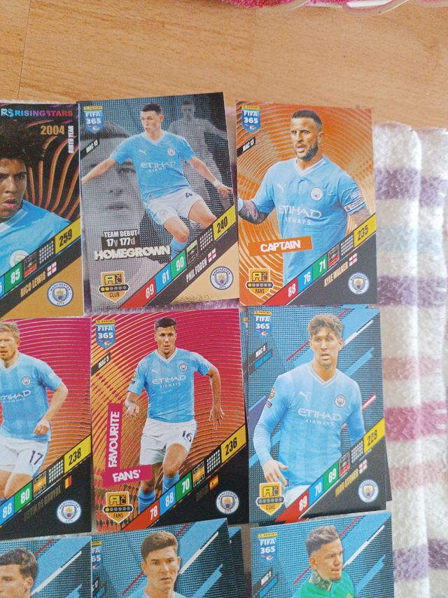 Fan set Manchester City Adrenalyn 23-24