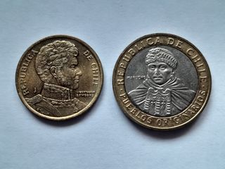 Chile 2008, 2 monedas