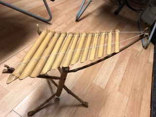 Xilófono de bambú de Vietnam