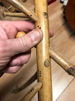 Xilófono de bambú de Vietnam