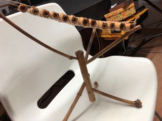 Xilófono de bambú de Vietnam