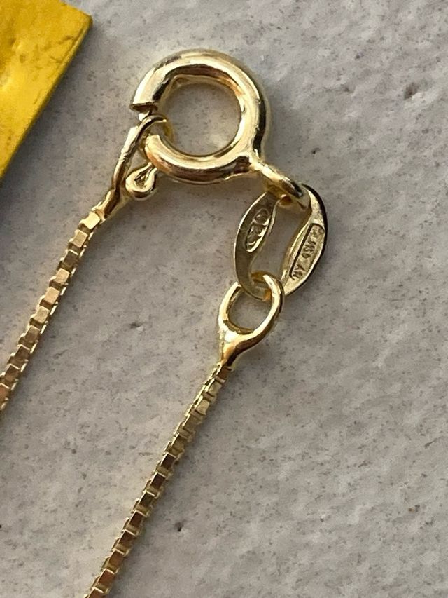 Collana con ciondolo a coccinella argento dorato