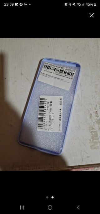 Funda móvil xiaomi redmi note 10