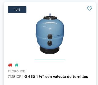 Filtro Piscina nuevo