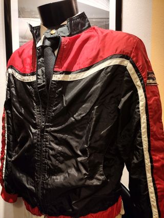 Cazadora motera nylon biker