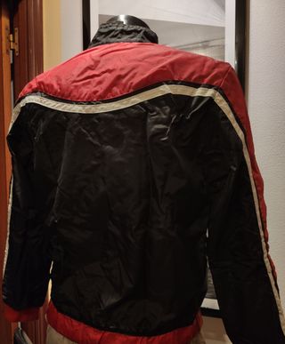 Cazadora motera nylon biker