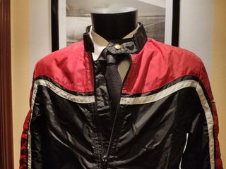 Cazadora motera nylon biker