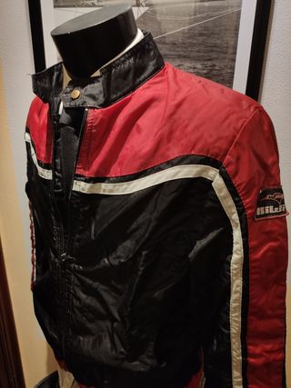 Cazadora motera nylon biker