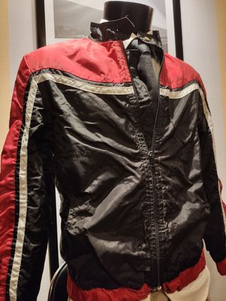 Cazadora motera nylon biker