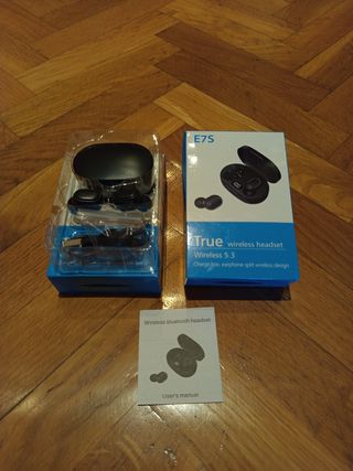 Cascos Inalámbricos E7, iPhone o Android.