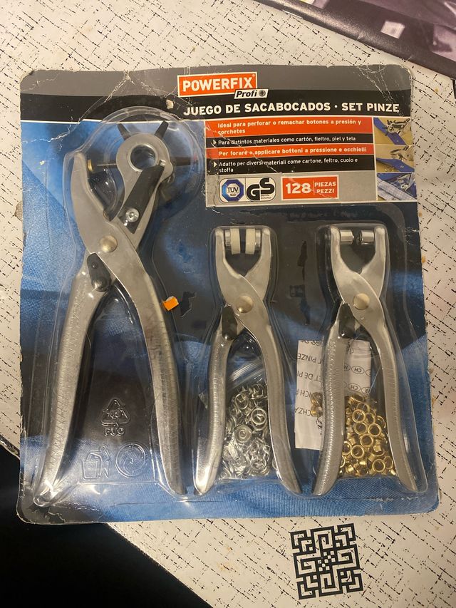 juego de sacabocados set pinze