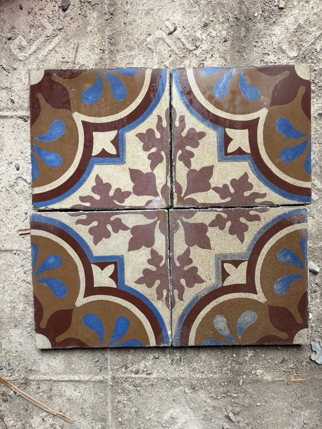 Baldosas hidráulicas 1900