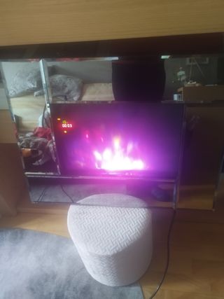 Chimenea eléctrica decorativa