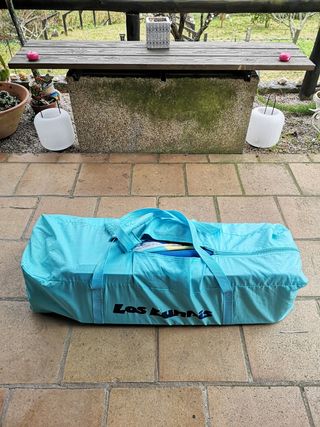 Cuna de "viaje", ropa de cama y colchón incluido