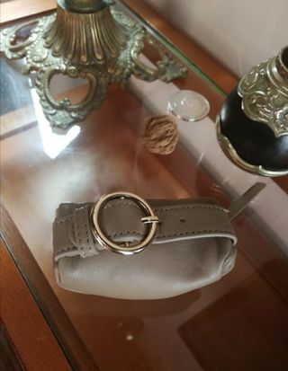 Monedero Muñequera Piel ZARA NUEVO 