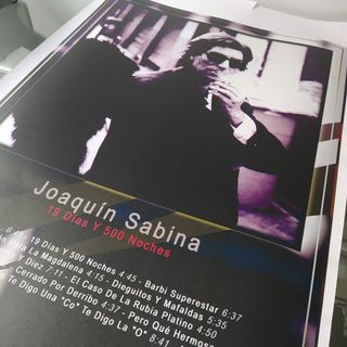 Joaquín Sabina Póster DIN A2